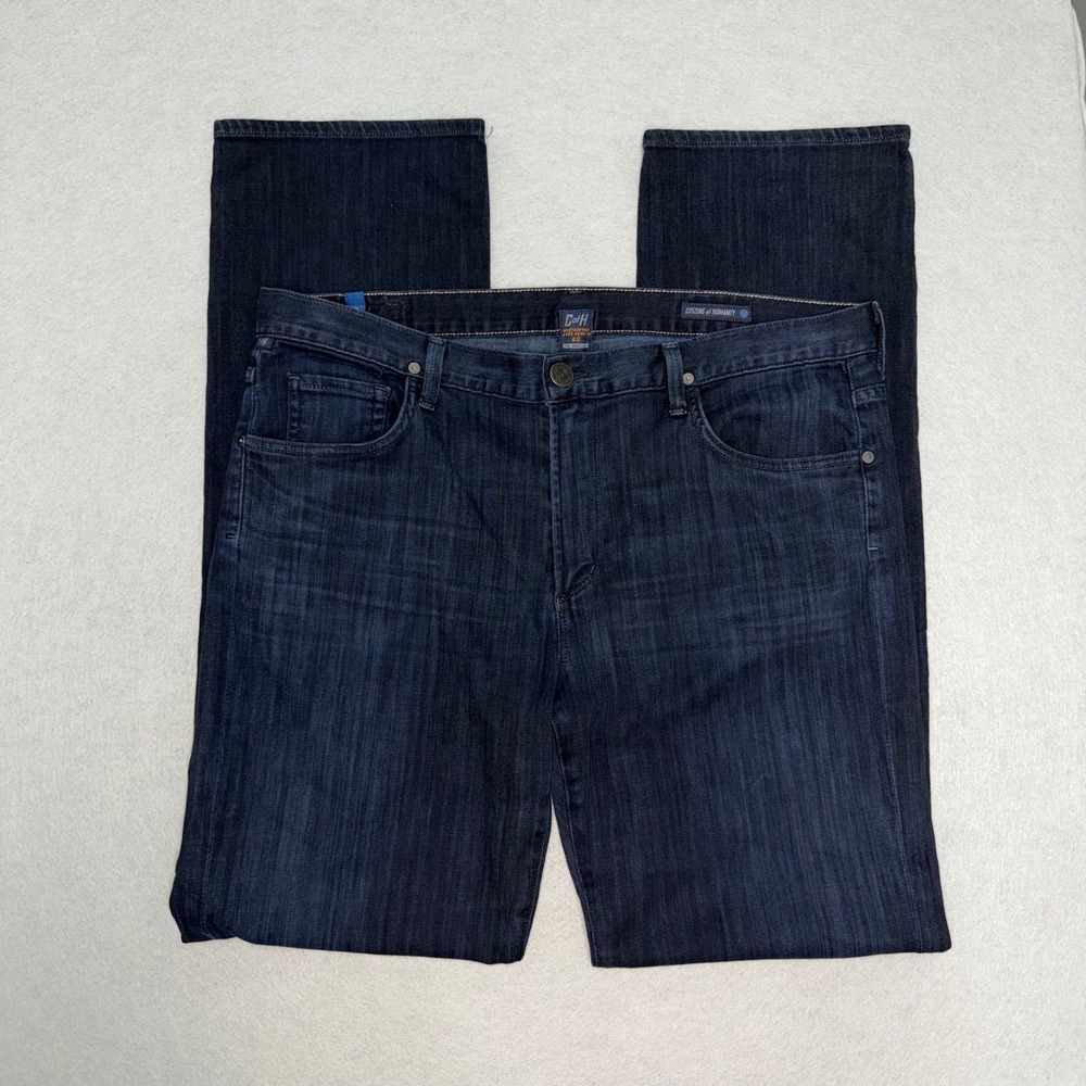 COH Citizens Of Humanity Jeans Mens 36 Sid Straight Leg Blue Stretch Denim